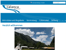 Tablet Screenshot of calancatal.ch